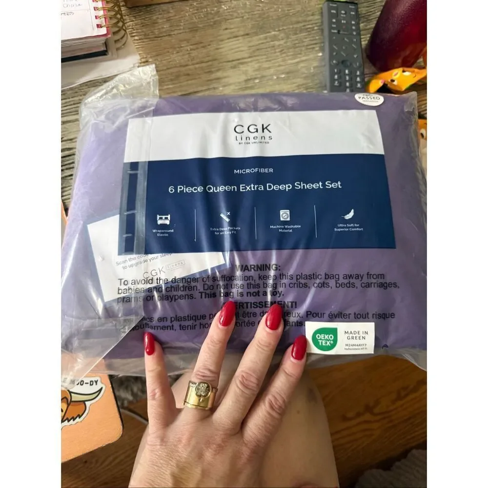 CGK Linens new package